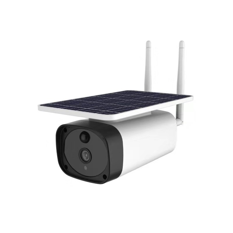 Soldriven 2 MP WiFi Bullet Camera med 10 400 mAh batteri
