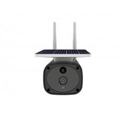 Soldriven 2 MP WiFi Bullet Camera med 10 400 mAh batteri
