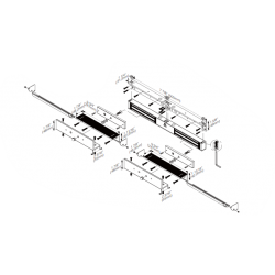Dubbel elektronisk dörrmagnet, Z-vinkelfäste