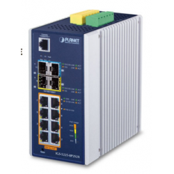 Managed switch med 8 RJ45 PoE+ Porte, 1 och 2,5Git SFP. Toppklass switch.
