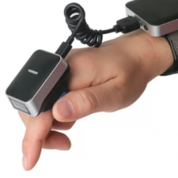 2D QR och streckkodsläsare i miniformat för finger - DANBIT A/S