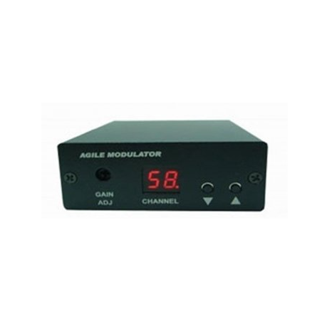 TV RF-modulator för video - skickar bilden på antennkabeln. Analog tv. UHF band