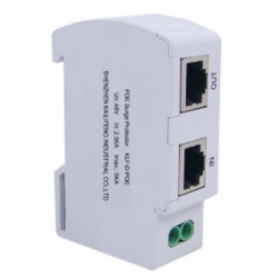 Transientskydd av nätverket. Upp till 100 / 1000Mbit.