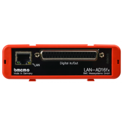 Mätmodul för analog in/utgång 16 bitar och 32 digitala in- och utgångar. PoE