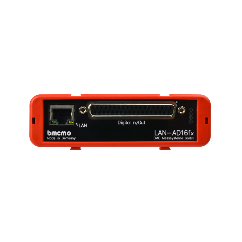 Mätmodul för analog in/utgång 16 bitar och 32 digitala in- och utgångar. PoE