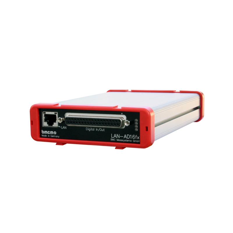 Mätmodul för analog in/utgång 16 bitar och 32 digitala in- och utgångar. PoE