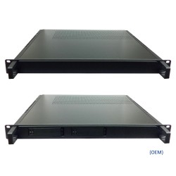 1Unit server med 4x 3½" skuffer 1xDVI-D, 2 X DP
