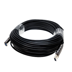 USB 3.0 aktiv optisk kabel (AOC), fiberoptisk, dataöverföringshastighet på 5 Gbps upp till 100 meter