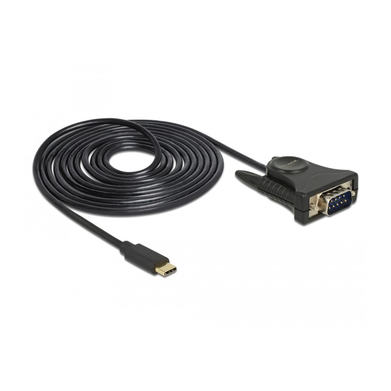 USB-C till RS232 Adapterkabel 1,5 meter