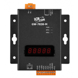 Modbus TCP Server Master til M-Bus Slaver Gateway. Supporterer op til 100 M-Bus enheder