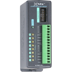 ControlBtWeb modul med 8 Relæ udgange COM, NO, Expansion Modul til X-400 og X-600 Controllere