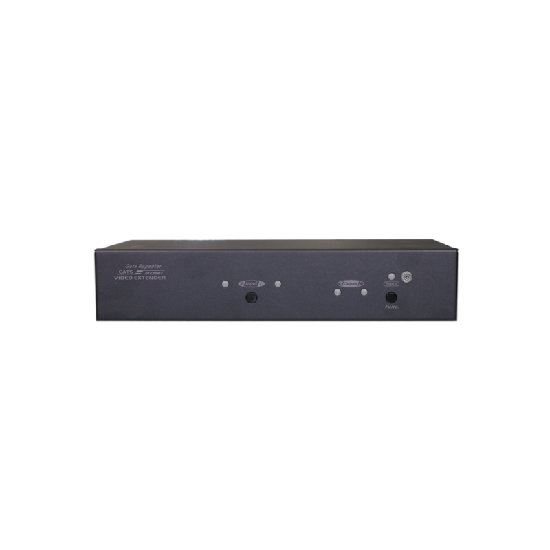 4K60Hz HDMI HDBASET Repeater. Upp till 100 meter. Med PoH.