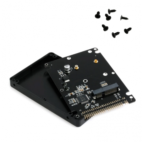 IDE 44-stift till mSATA SSD-adapter