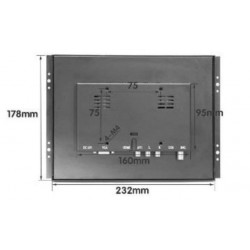 10.4” Hög Ljusstyrka, Höga Nits, Solljus Läsbar, LCD skärm