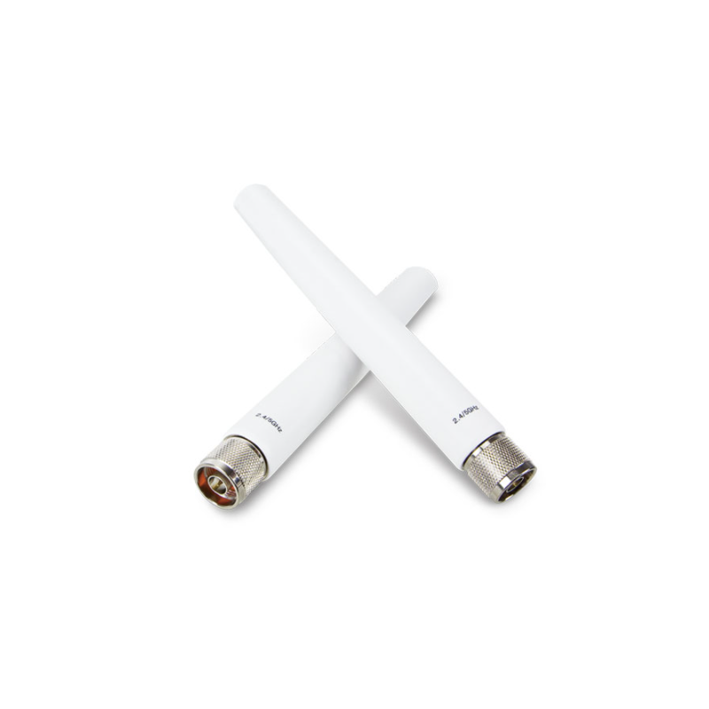 7/5 dBi Wifi Dual-Band Omni-antenn - 2,4 GHz och 5 GHz, N hane