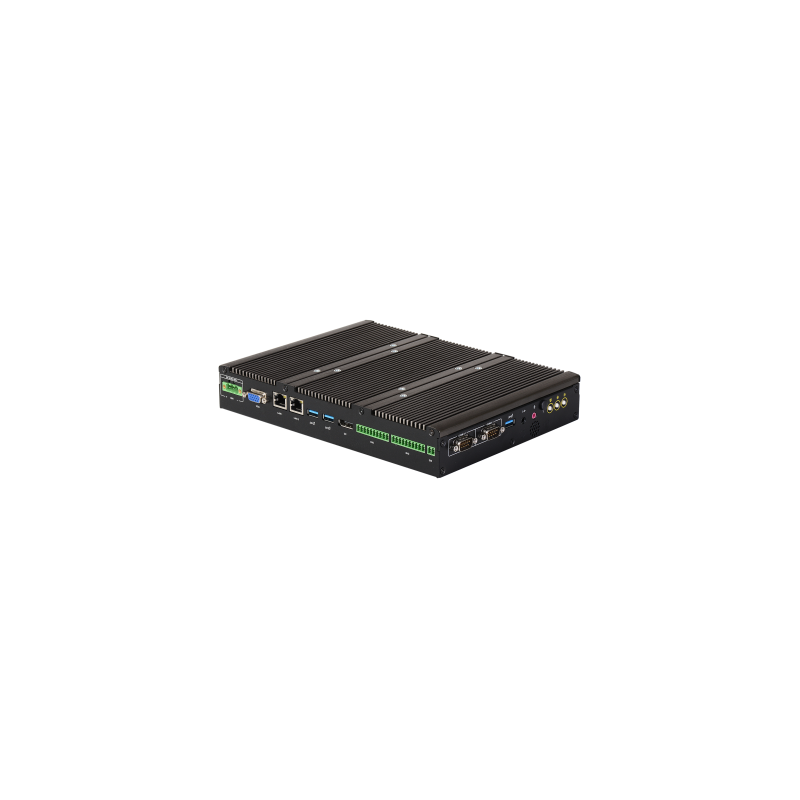automotive fanless embedded PC med 8:e generationens Intel CPU i3, i5