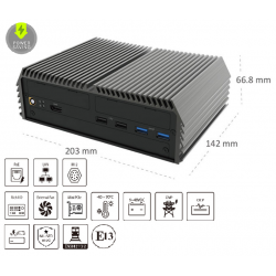 Dual Head VGA KVM-switch - KVM-switch - 4 portar - USB