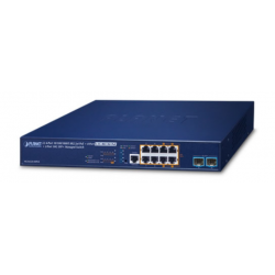 8 ports Managed switch, 4 x 1 Gigabit og 4 x 2.5Gbit RJ45, 2 x SFP 1/2.5/10Gbit. PoE+/++