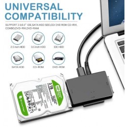 Uppgradera din hårddisk till USB 3.0 med SATA och IDE till USB-adapter