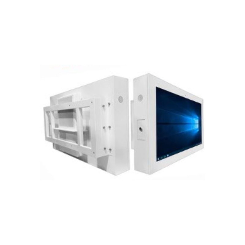 32" Outdoor Panel PC vattentät High nits 1500 för solljus med automatisk ljussensor