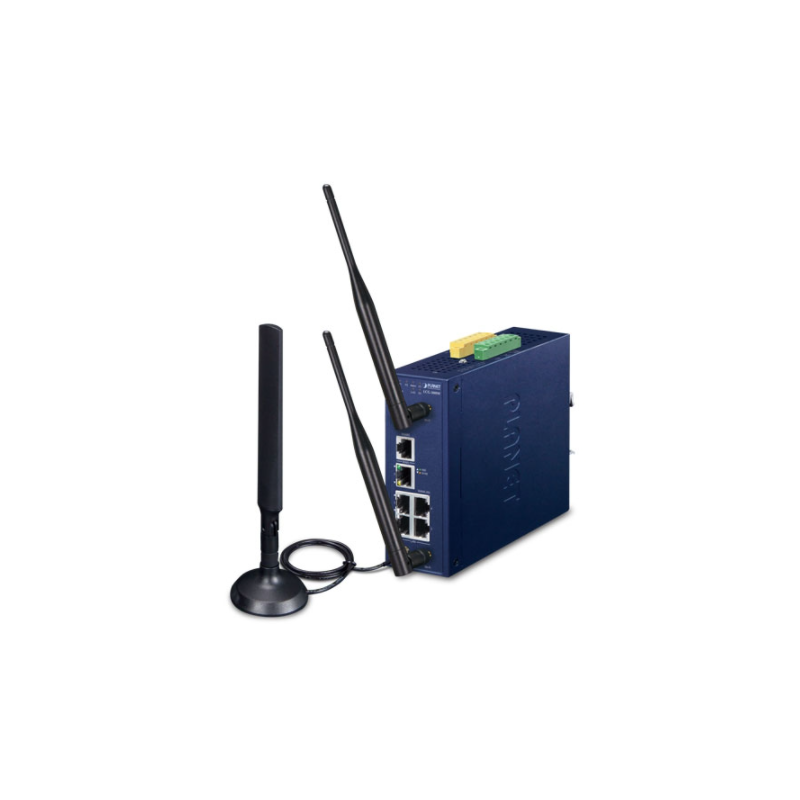 LoRWan Gateway i industriell kvalitet med IOT-enheter. Dubbelband WiFi. Byggd i 5 portar switch