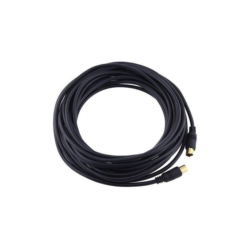 S-Video 20m kabel, hane-hane, 4-stifts mini-DIN
