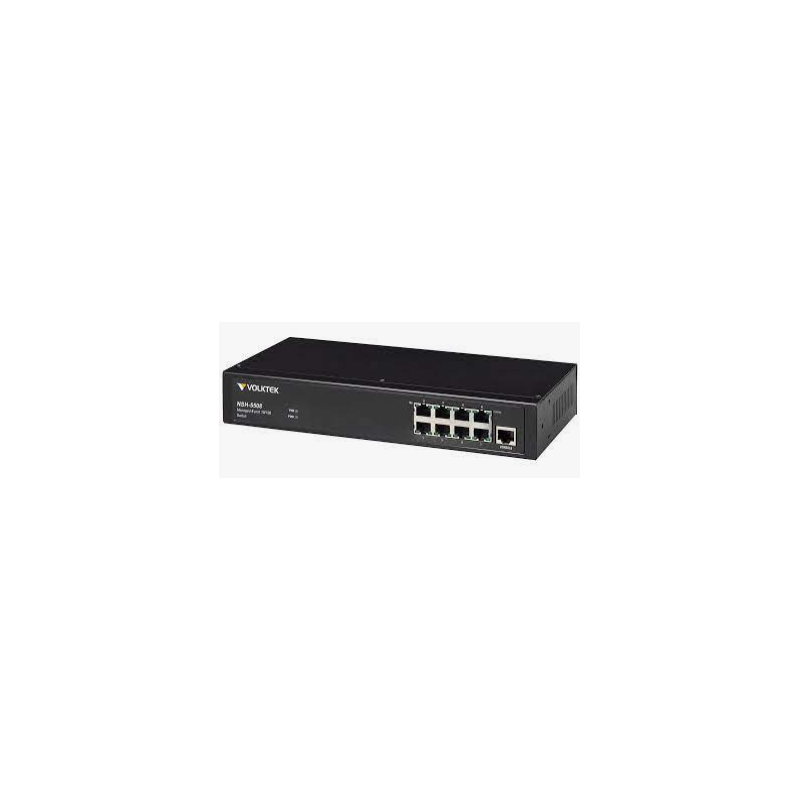 8-ports 10/100Mbit RJ45 haneeeeaged switch