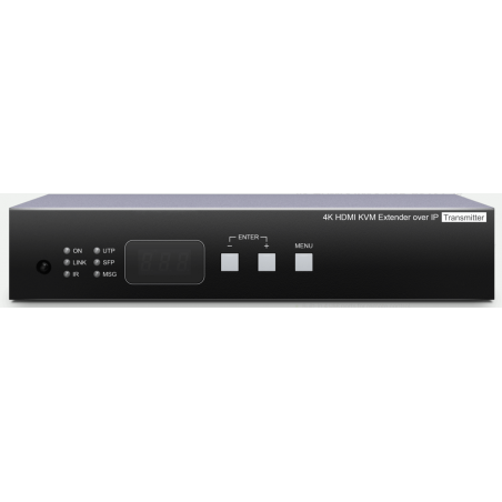 4K@30Hz 4:4:4 HDMI KVM Extender TX over IP / punkt til punkt med RJ45 (150m) eller Fiber (60km)