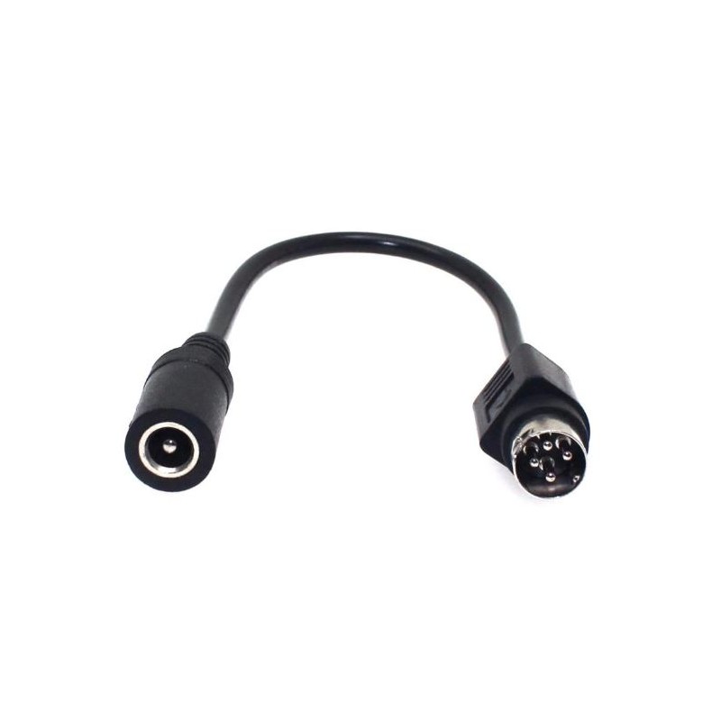 DC-adapter Plug to Jack-kontakt | 5,5x2,1mm/2,5mm