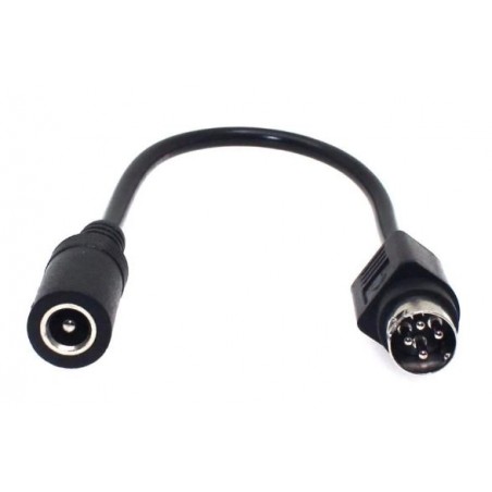 DC-adapter Plug to Jack-kontakt | 5,5x2,1mm/2,5mm
