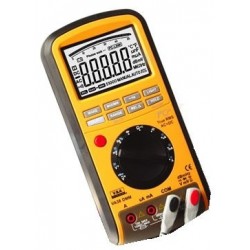 Digital multimeter med tester för termoelement, transistorer och dioder