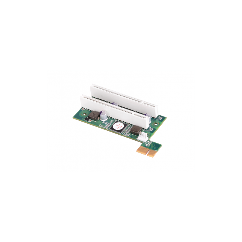 2 x PCI Slot Riser Card för EPC-GEN89-PCIE => RC-PIPI-01