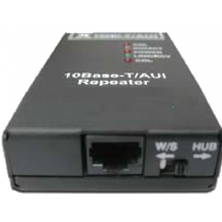 RJ45 till AUI-omvandlare - 10Base-T-nätverk, 500 m Max längd