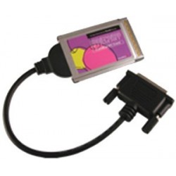 PCMCIA-kort med LPT parallellport DB25