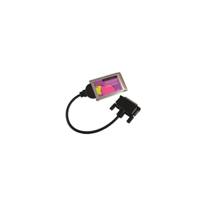 PCMCIA-kort med LPT parallellport DB25