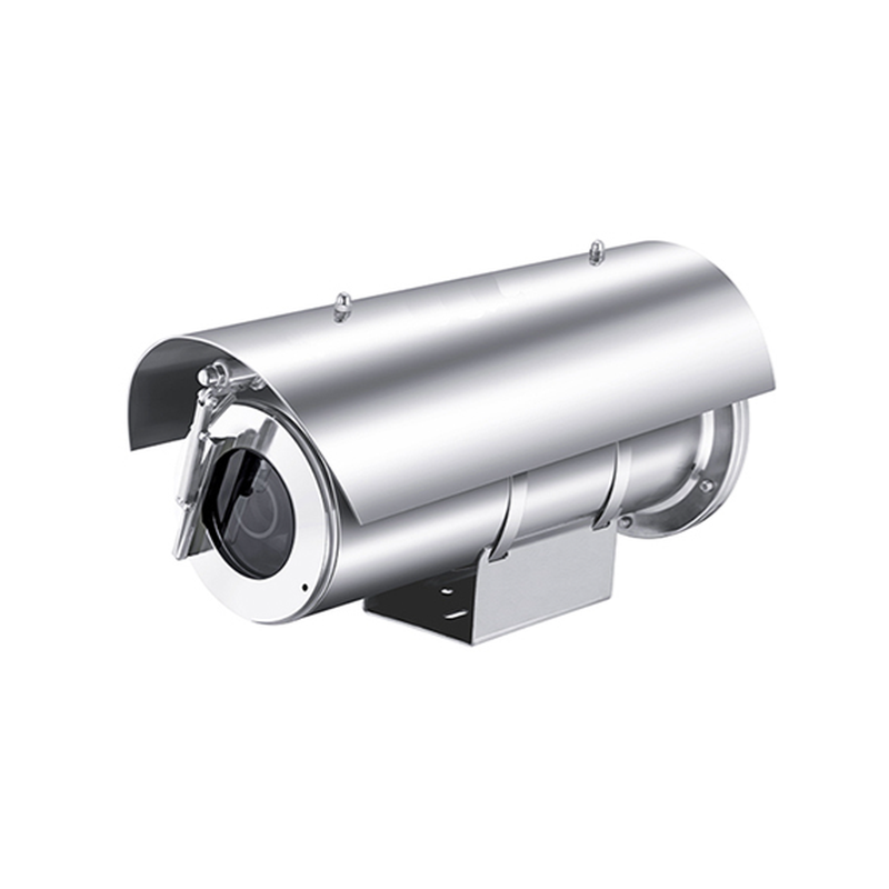 2MP ATEX Zone 1 & 2 IP Bullet Camera: stålhölje, IP66, fönstertorkare