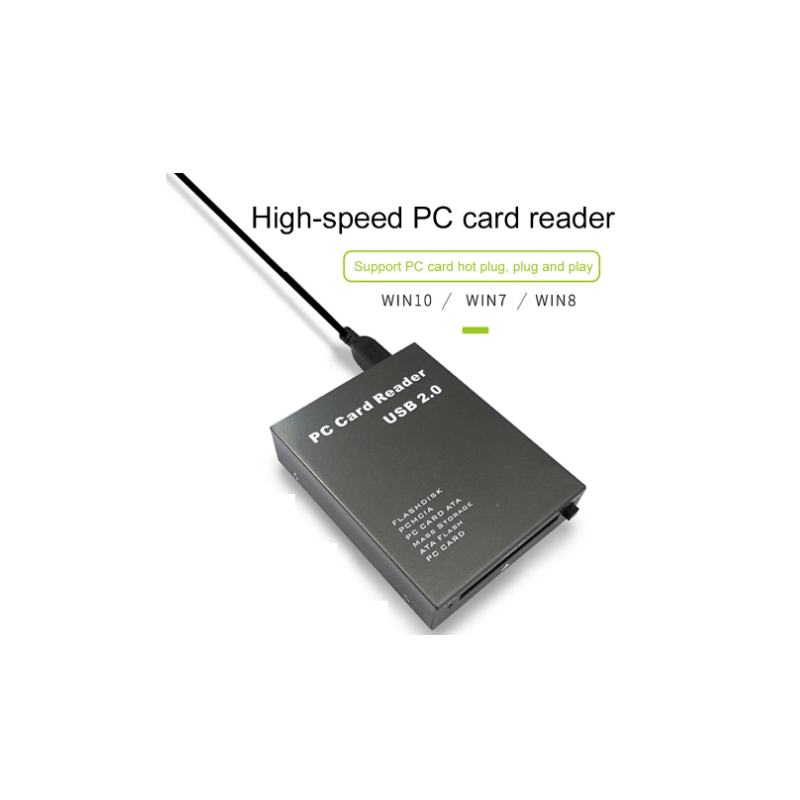 PCMCIA læser til USB port. ATA Compact flash 1&II smart memory,