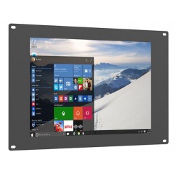 15" Industriell pekskärm med open frame eller panelfäste 300cd/m2, Vesa, touch HDMI, VGA, DVI, A/V