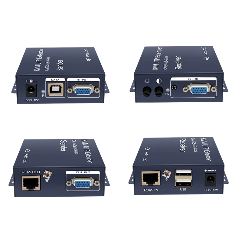 VGA KVM-förlängare upp till 300 meter