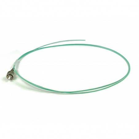 Pigtail fiberkabel Multi-läge, FC-PC, 1m, 50 / 125my, OM3, Aqua, LSZH, Simplex