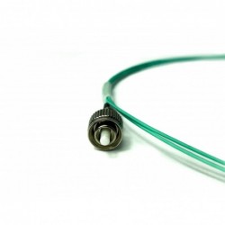 Pigtail fiberkabel Multi-läge, FC-PC 0,5, 50 / 125my, OM3, Aqua, LSZH, Simplex