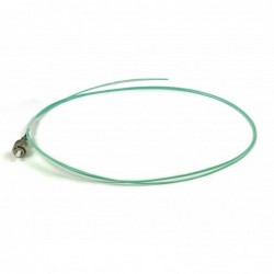 Pigtail fiberkabel Multi-läge, FC-PC 5m, 50 / 125my, OM3, Aqua, LSZH, Simplex