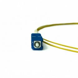 Pigtail fiberkabel Single Mode SC-PC, 2m, 9 / 125my, gul, LSZH, Simplex