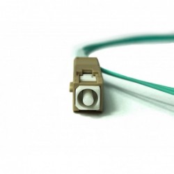 Pigtail fiberkabel Multi-mode SC-PC, 3m, 50 / 125my, OM3, Aqua, LSZH, Simplex