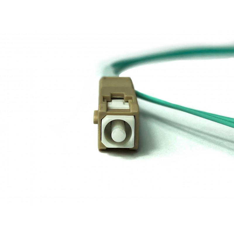 Pigtail fiberkabel Multi-mode SC-PC, 3m, 50 / 125my, OM3, Aqua, LSZH, Simplex