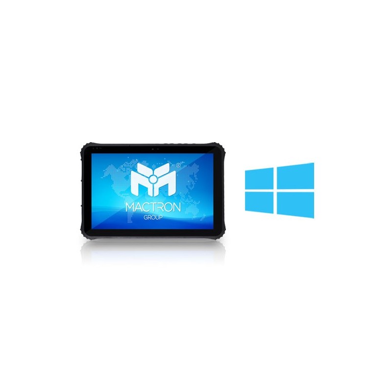 Robust 12,1" Tablet PC: Windows 10, IP65, streckkodsläsare
