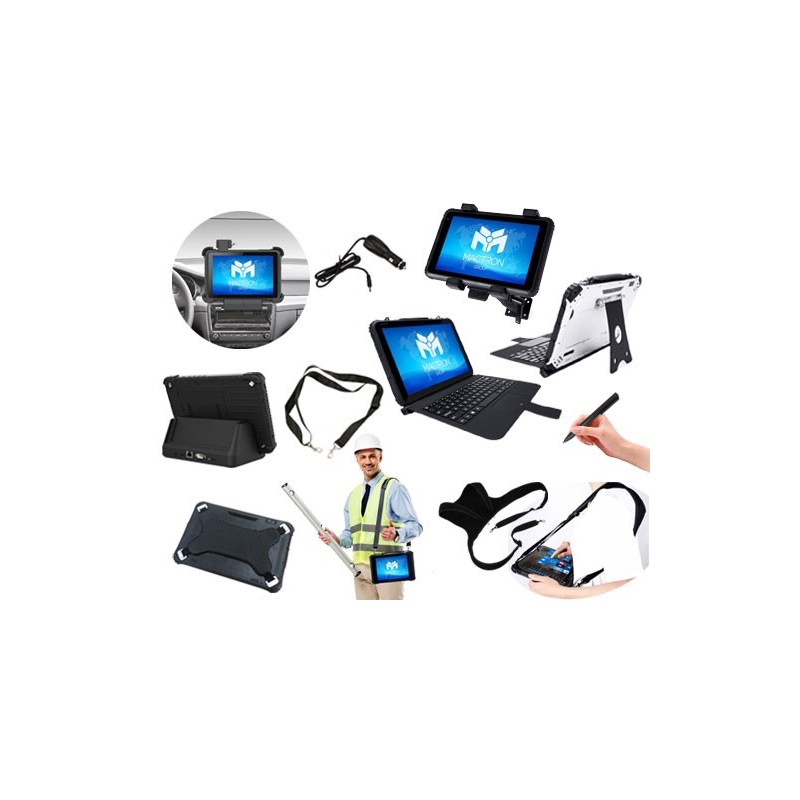 Robust 12,1" Tablet PC: Windows 10, IP65, streckkodsläsare