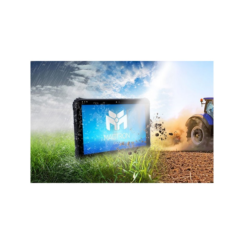 Robust 12,1" Tablet PC: Windows 10, IP65, streckkodsläsare