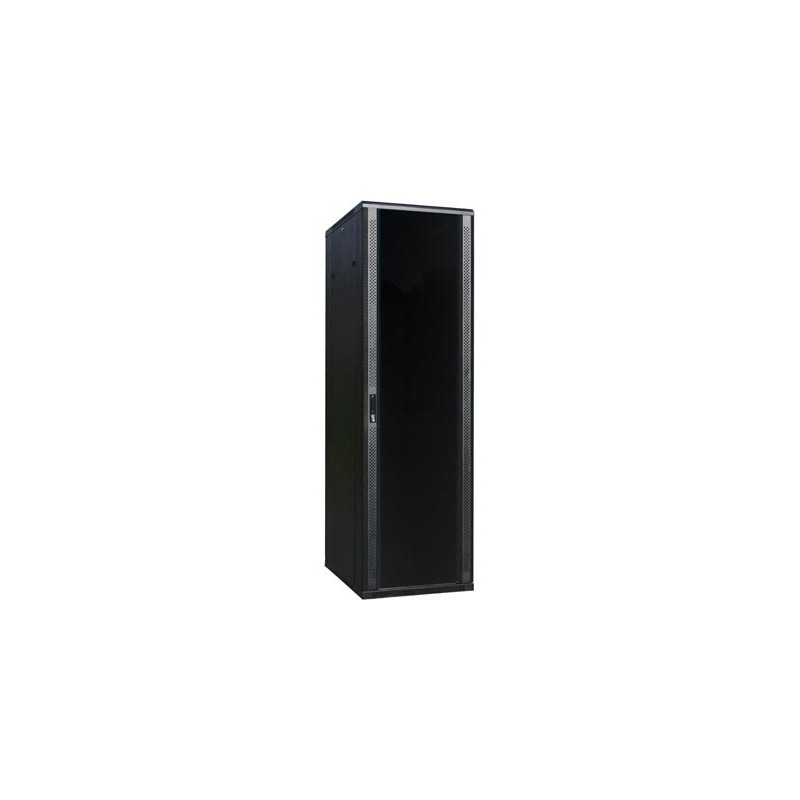 42U 19 "Serverskåp med glasdörr,