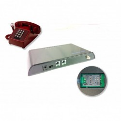 GSM / 4G LTE med analog telefonlinje för PABX eller telefonapparat. Ersätter fast telefonabonnemang - Binär Teknik AB